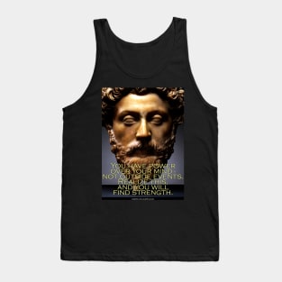 Marcus Aurelius Inspirational Quote 1 Tank Top